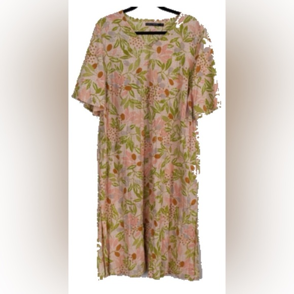 Gudrun Sjoden V-neck Dress SzL - Picture 2 of 8